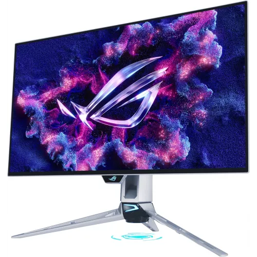 Монитор Asus 26.5" ROG Swift PG27AQWP-W светло-серый OLED LED 16:9 HDMI матовая HAS Piv 1500cd 178гр/178гр 2560x1440 540Hz DP 2K USB 7.04кг