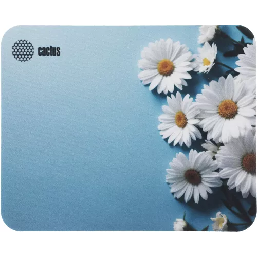 Коврик для мыши Cactus Daisies рисунок 250x200x3мм (CS-MPC-D07S)