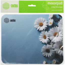 Коврик для мыши Cactus Daisies рисунок 250x200x3мм (CS-MPC-D07S)