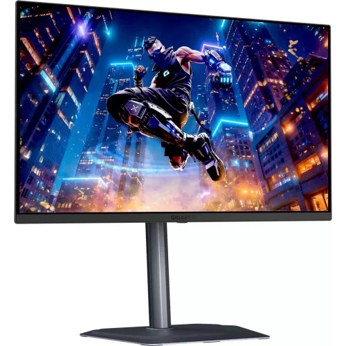 Монитор Gigabyte 27" MO27Q3 EK черный QD OLED LED 16:9 HDMI M/M матовая HAS Piv 1500000:1 250cd 178гр/178гр 2560x1440 360Hz G-Sync FreeSync Premium Pro DP QHD 6.55кг