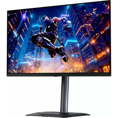 Монитор Gigabyte 27" MO27Q3 EK черный QD OLED LED 16:9 HDMI M/M матовая HAS Piv 1500000:1 250cd 178гр/178гр 2560x1440 360Hz G-Sync FreeSync Premium Pro DP QHD 6.55кг