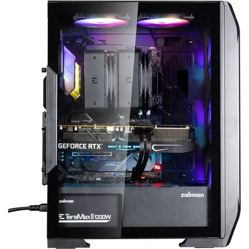 Корпус Zalman N7 Plus V2 черный без БП ATX 2x120mm 5x140mm 2xUSB2.0 1xUSB3.0 audio bott PSU