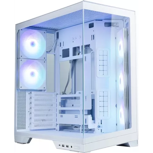 Корпус Zalman D50 белый без БП ATX 6x120mm 4x140mm 2xUSB3.0 audio bott PSU