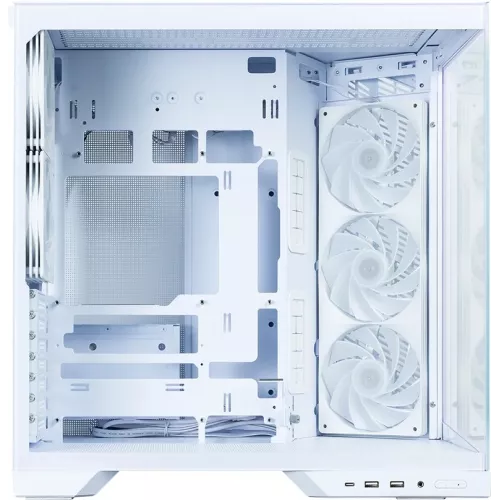 Корпус Zalman D50 белый без БП ATX 6x120mm 4x140mm 2xUSB3.0 audio bott PSU