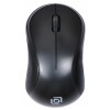 Мышь Оклик 605SW черный оптическая 1200dpi беспров. USB для ноутбука 3but (384108)