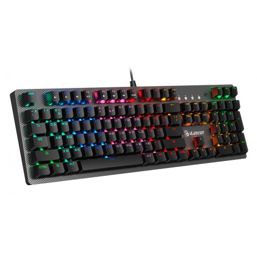 Клавиатура A4Tech B810R NetBee механическая черный USB for gamer LED (B810R (NETBEE)) кабель 1.8м