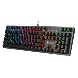 Клавиатура A4Tech B810R NetBee механическая черный USB for gamer LED (B810R (NETBEE)) кабель 1.8м