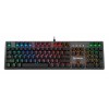 Клавиатура A4Tech B810R NetBee механическая черный USB for gamer LED (B810R (NETBEE)) кабель 1.8м