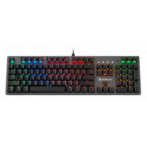 Клавиатура A4Tech B810R NetBee механическая черный USB for gamer LED (B810R (NETBEE)) кабель 1.8м