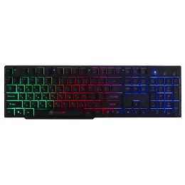 Клавиатура Оклик 780G SLAYER черный USB for gamer LED (412899) кабель 1.5м