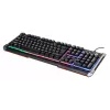 Клавиатура Оклик 710G BLACK DEATH черный/оранжевый USB Multimedia for gamer LED (476393) кабель 1.5м
