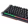 Клавиатура Оклик 710G BLACK DEATH черный/оранжевый USB Multimedia for gamer LED (476393) кабель 1.5м