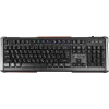 Клавиатура Оклик 710G BLACK DEATH черный/оранжевый USB Multimedia for gamer LED (476393) кабель 1.5м