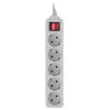 Сетевой фильтр PC Pet AP01006-5-G 5м (5 розеток) серый (пакет ПЭ)