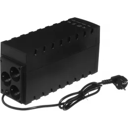 Источник бесперебойного питания Powercom Raptor RPT-600A EURO 360Вт 600ВА черный
