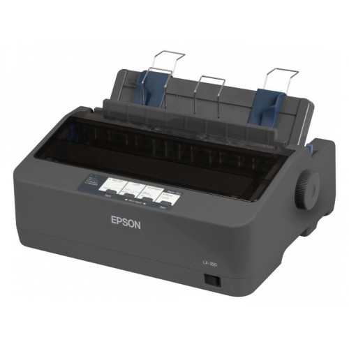 Принтер матричный Epson LX-350 (C11CC24031/C11CC24032) A4 черный