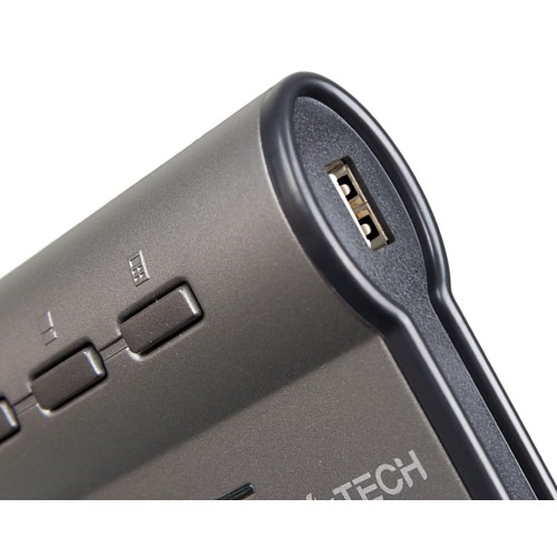 Клавиатура A4Tech KLS-7MUU серебристый/черный USB slim Multimedia (KLS-7MUU USB) кабель 1.5м