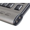 Клавиатура A4Tech KLS-7MUU серебристый/черный USB slim Multimedia (KLS-7MUU USB) кабель 1.5м
