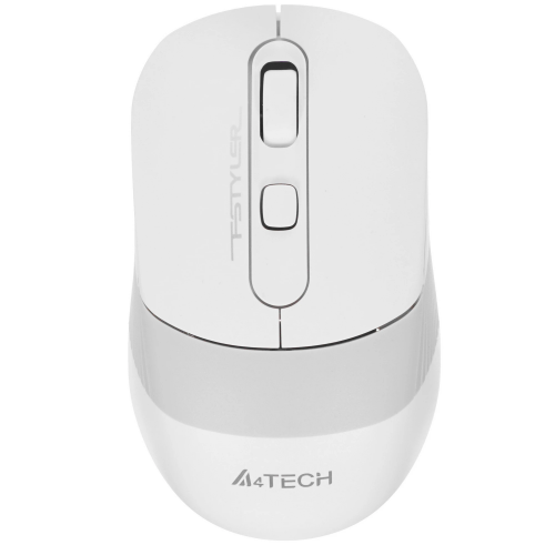 Клавиатура + мышь A4Tech Fstyler FG1010 клав:белый/серый мышь:белый/серый USB беспроводная Multimedia (FG1010 WHITE)