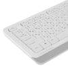 Клавиатура + мышь A4Tech Fstyler FG1010 клав:белый/серый мышь:белый/серый USB беспроводная Multimedia (FG1010 WHITE)