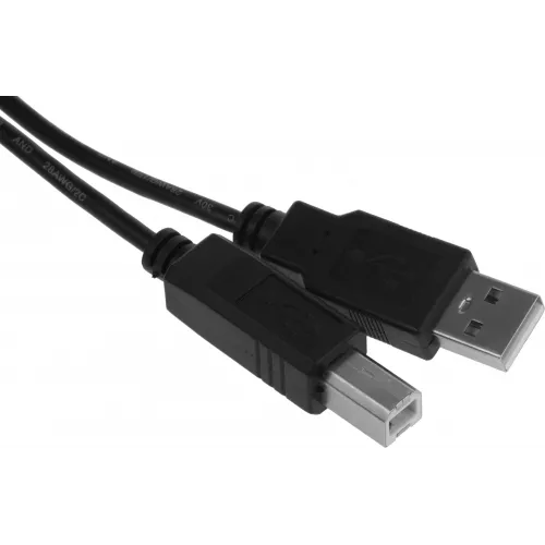 Кабель KingPrice KP-AmBm-v2-1.5m ver2.0 USB A (m) USB B(m) 1.5м черный