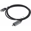 Кабель Buro BU-USB-C-LAN100-2m USB Type-C (m) RJ-45 (m) 2м черный (пакет)