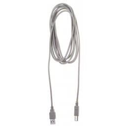 Кабель Buro USB A(m) USB B(m) 3м (BHP RET USB_BM30) серый (блистер)