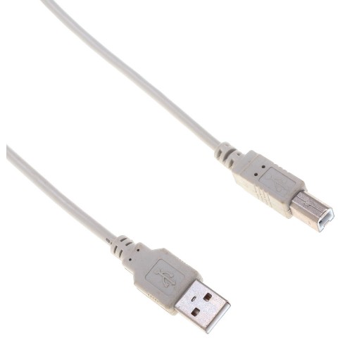 Кабель Buro USB A(m) USB B(m) 3м (BHP RET USB_BM30) серый (блистер)