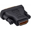 Адаптер Buro DVI-D (m) HDMI (f) (BHP RET ADA_HDMI-DVI) черный