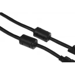 Кабель Buro HDMI (m) DVI-D (m) 1.8м (HDMI-19M-DVI-D-1.8M) феррит.кольца черный