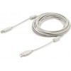 Кабель Buro USB A(m) USB B(m) 5м (USB2.0-AM/BM-5M-MG) феррит.кольца