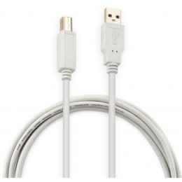 Кабель Buro USB A(m) USB B(m) 5м (USB2.0-AM/BM-5M-MG) феррит.кольца