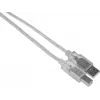 Кабель Buro USB A(m) USB B(m) 1.8м (USB2.0-AM/BM-Trans) прозрачный
