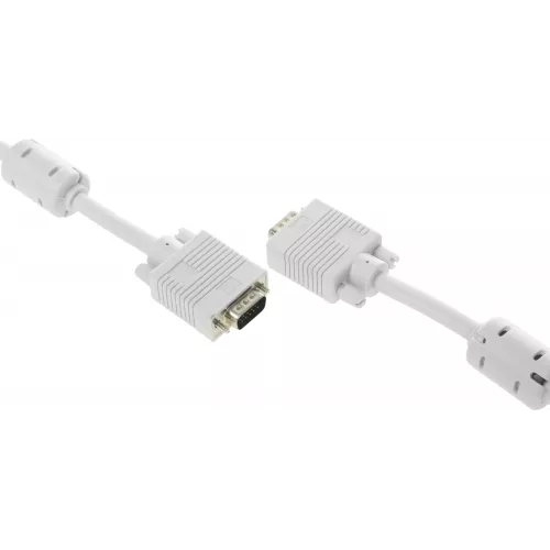 Кабель Buro CAB016S-10 VGA (m) VGA (m) 3м феррит.кольца серый
