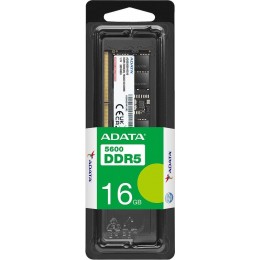 Память DDR5 16GB 5600MHz A-Data AD5U560016G-S RTL PC5-44800 CL46 DIMM 288-pin 1.1В single rank Ret