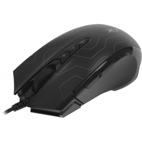 Мышь A4Tech X89 Maze черный оптическая 2400dpi USB 8but (X89 (MAZE))
