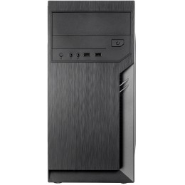 Корпус с блоком питания 500Вт./ Case Foxline FL-702, mATX, 1x5.25EXT, 1x3.5EXT, 2x3.5INT, 2xUSB2.0, HDA, w/o FAN, w/500W ATX PSU, w/1.2m EU pwr cord