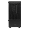 Корпус без блока питания/ Case HSPD M540, Mesh Mid Tower, Black, TG, 0.45 SPCC, no fans, ATX, mATX, mITX, 160/300/150mm, 2x2.5", 2x3.5", 7xPCI, 1xUSB-A 3.0, 2xUSB-A 2.0, 365x216x405mm HSPD