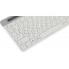 Клавиатура A4Tech FBK25: Беспроводная USB Slim Multimedia в Белом/Сером Цвете