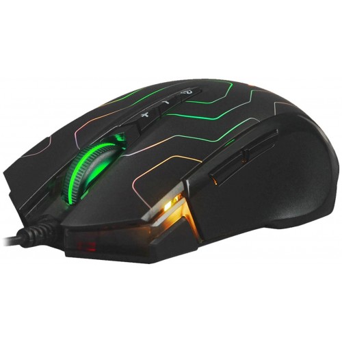 Мышь A4Tech X89 Maze черный оптическая 2400dpi USB 8but (X89 (MAZE))