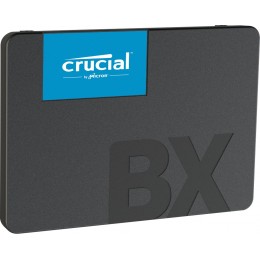 Твердотельный накопитель/ Crucial SSD BX500, 480GB, 2.5" 7mm, SATA3, 3D TLC, R/W 540/500MB/s, IOPs 95 000/61 000, TBW 120, DWPD 0.2 (12 мес.)