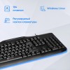 Клавиатура Оклик 170M черная USB с кабелем 1.5м – идеальный выбор для комфортной работы и игр