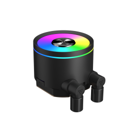 Система охлаждения/ Water Cooling System PCCooler DA360 Pro ARGB BK (300W, 360mm, Black, ARGB/ Fans: 3x120mm, 75.8CFM, 33.7dBA, 2200RPM/ Pump height 57mm, 28dBA, 3000RPM, Rad thickness 27mm/ S: 1851, 1700, 1200, 20XX, 115X, AM5, AM4)