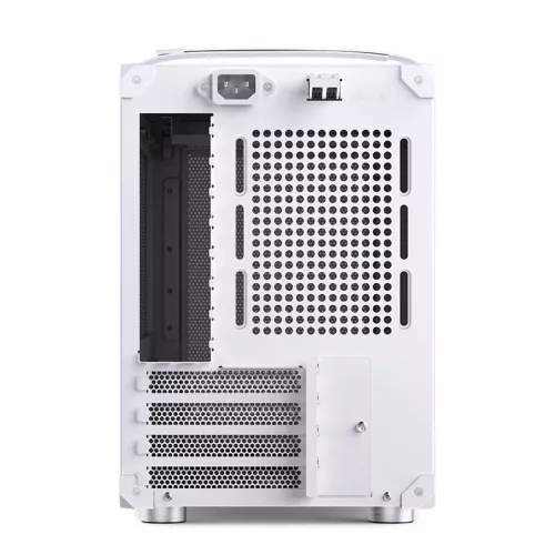 Корпус JONSBO C6 MAX Handle White - Mini-Tower без блока питания, mATX/mITX, 1xUSB-A 3.0 + 1xUSB-C 3.1, без вентилятора