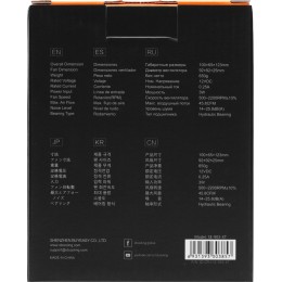 Кулер ID-Cooling SE-903-XT RGB Soc-AM5/AM4/1200/1700/1851 черный 4-pin 14-26dB Al+Cu 130W 650gr Ret [SE-903-XT]