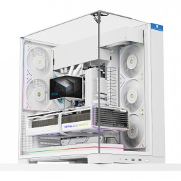 Корпус без блока питания/ Case Thermalright A70, Midi-Tower, TG, no fans, 2xUSB-A 3.0, 1xUSB Type-C, ATX, mATX, mITX White