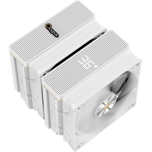 Кулер для процессора Ocypus Iota A62 WH: мощный 260W с LED и 4-pin PWM для AM5/AM4