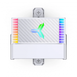 Кулер для процессора/ CPU Cooler JONSBO CR-1400 EVO ARGB (180W, 4-pin PWM, 130mm, Al/Cu, 4x6mm, ARGB, 1x92mm, 38.2CFM, 33.8dBA, 2200RPM, S: 1700/1200/115X, AM4/AM5 White)