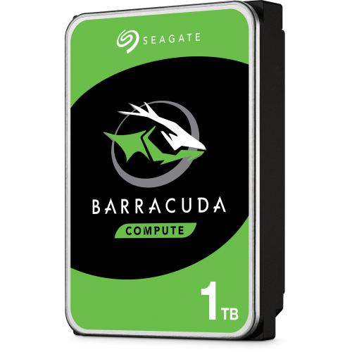 RECERTIFIED Seagate Barracuda 1TB SATA3 HDD - 7200 RPM, 64MB Cache, 1 год гарантии