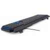 Клавиатура Оклик 750G FROST WAR черный USB для геймеров – мультимедийная, кабель 1.8м (337452)